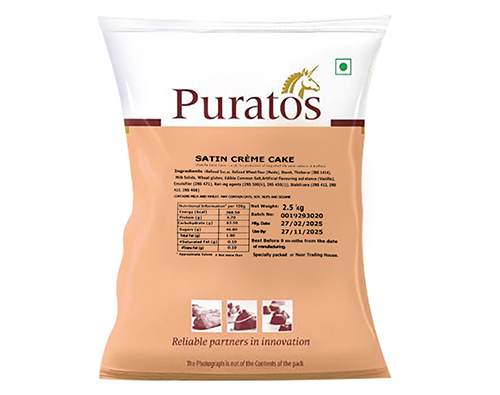 Puratos Satin Cream Cake Mix 2.5kg